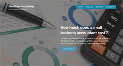 Desktop Screenshot of mccallumaccounting.com